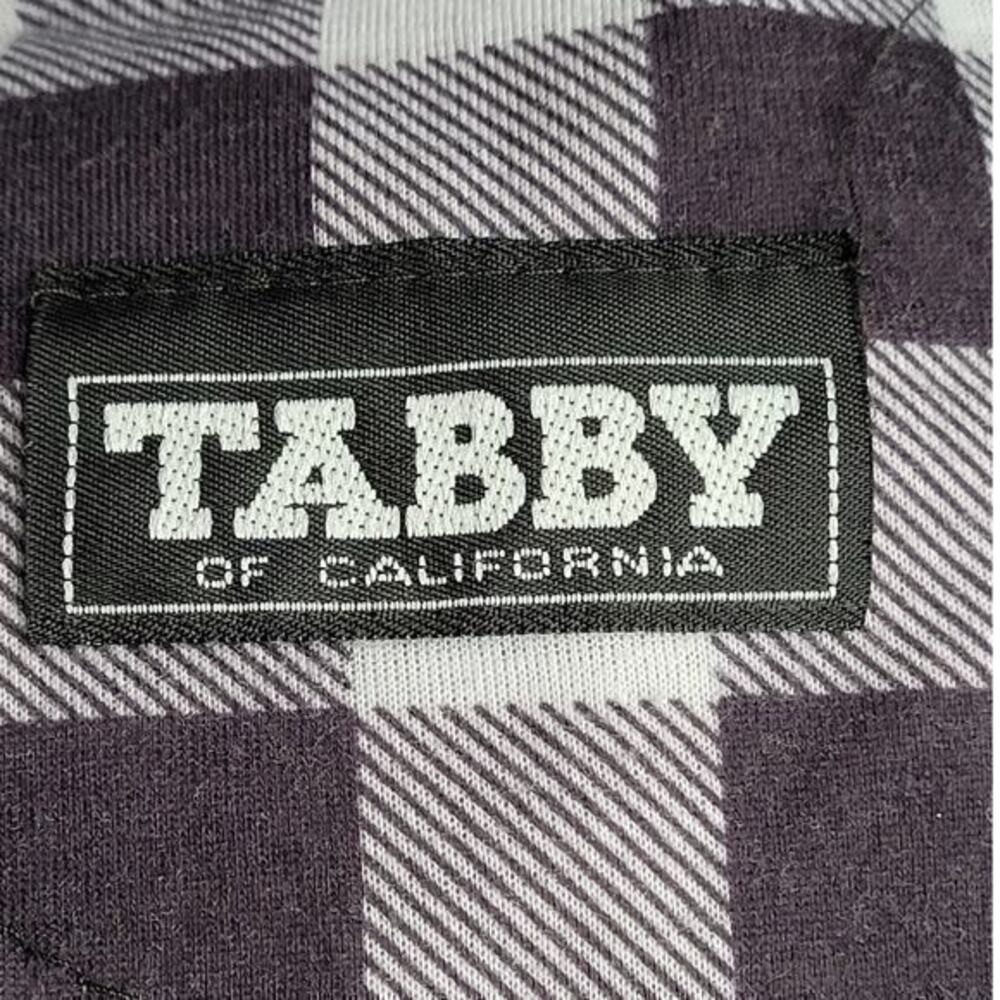 Tabby Knit Gingham Peplum Puffy Short Sleeve Vintage Maxi Fit n Flare Dress - Picture 4 of 12